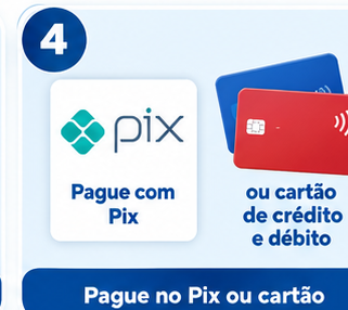 Faça o pagamento